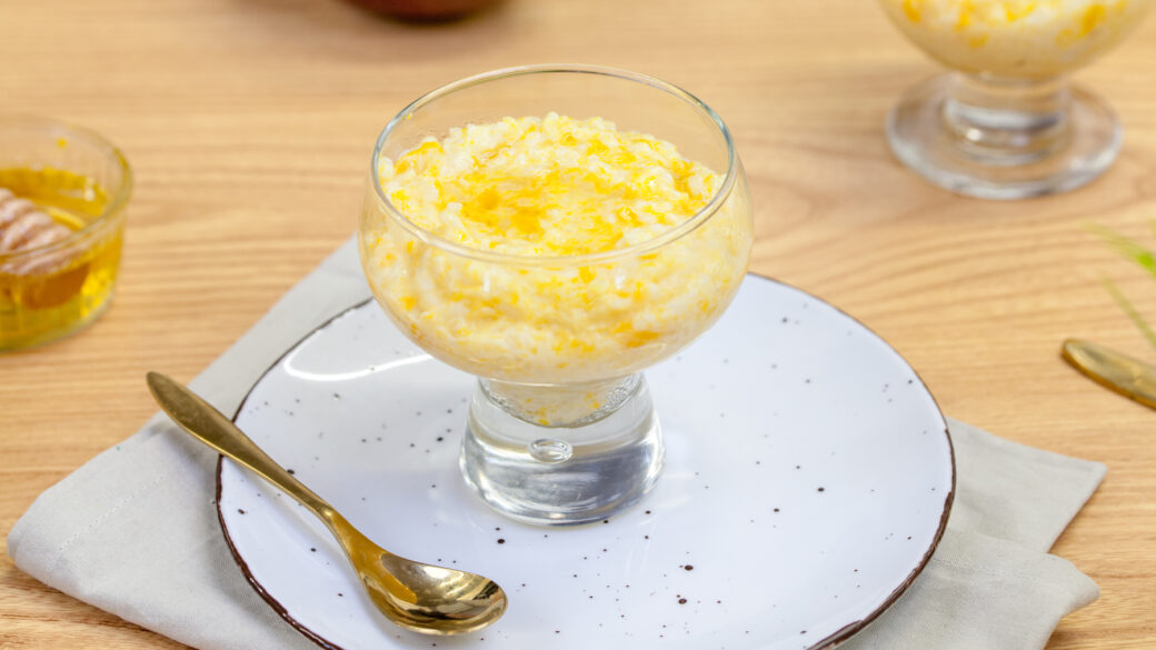This exotic dessert is gluten-free and naturally sweet.