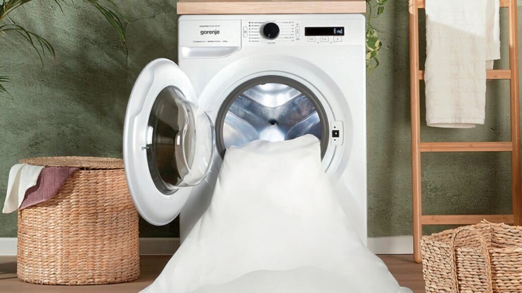 Weiße Wäsche waschen mit Gorenje